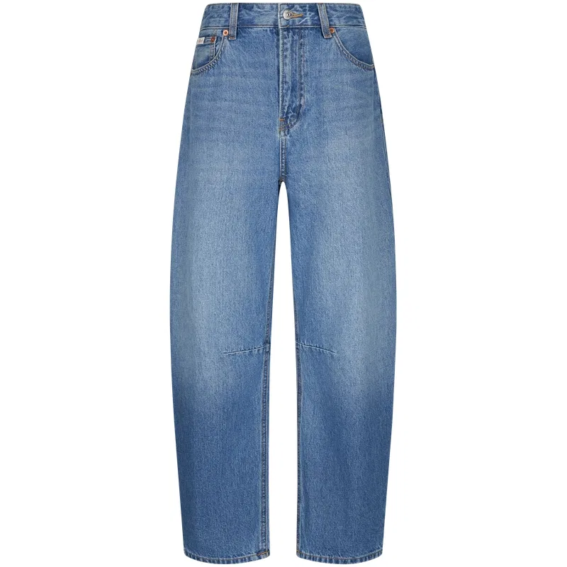 Джинсы женские YRE Denim Blue Moderate Scimitar Pants Calvin Klein, YRE-Denim Blue