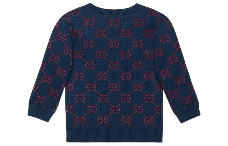 Детский трикотаж GUCCI, цвет Blue — фото 2