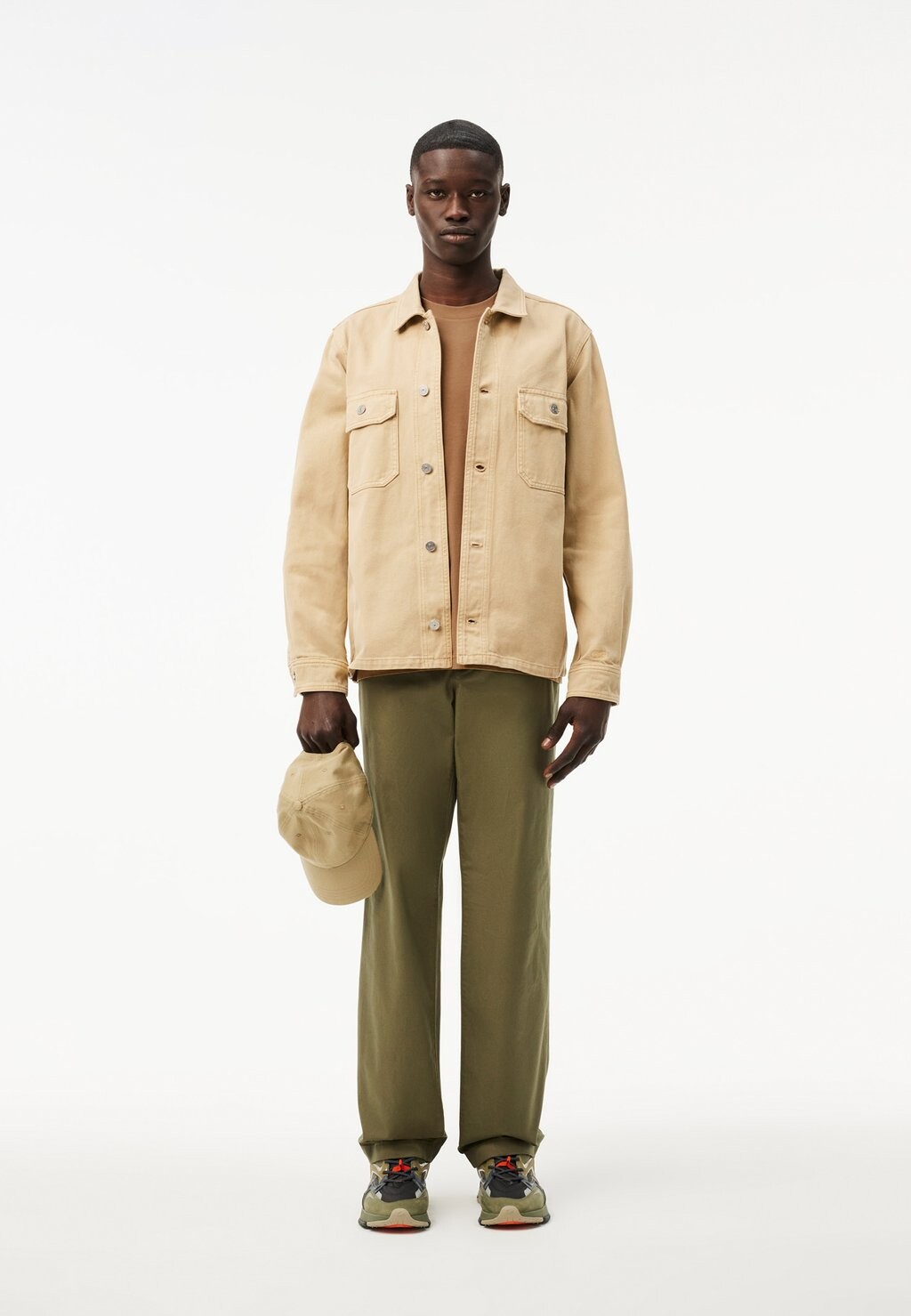 

Базовая футболка ESSENTIAL Lacoste, коричневый