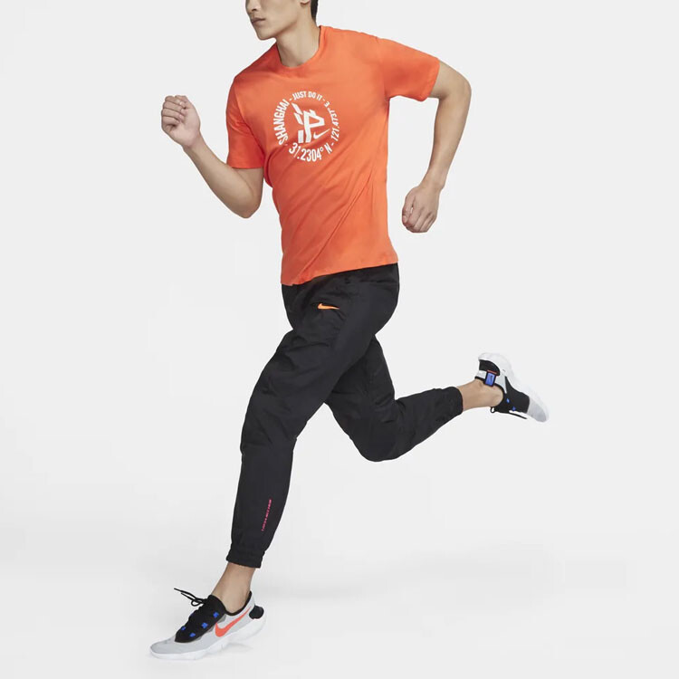 Футболка мужская Power Orange Nike, оранжевый — фото 3