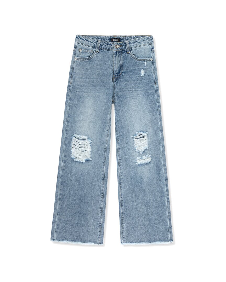 

Трюк Прямые брюки Truce, синий