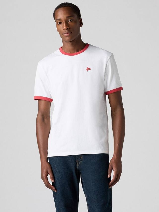 

Футболка Regular Fit Retro Ringer с принтом Levi's, White