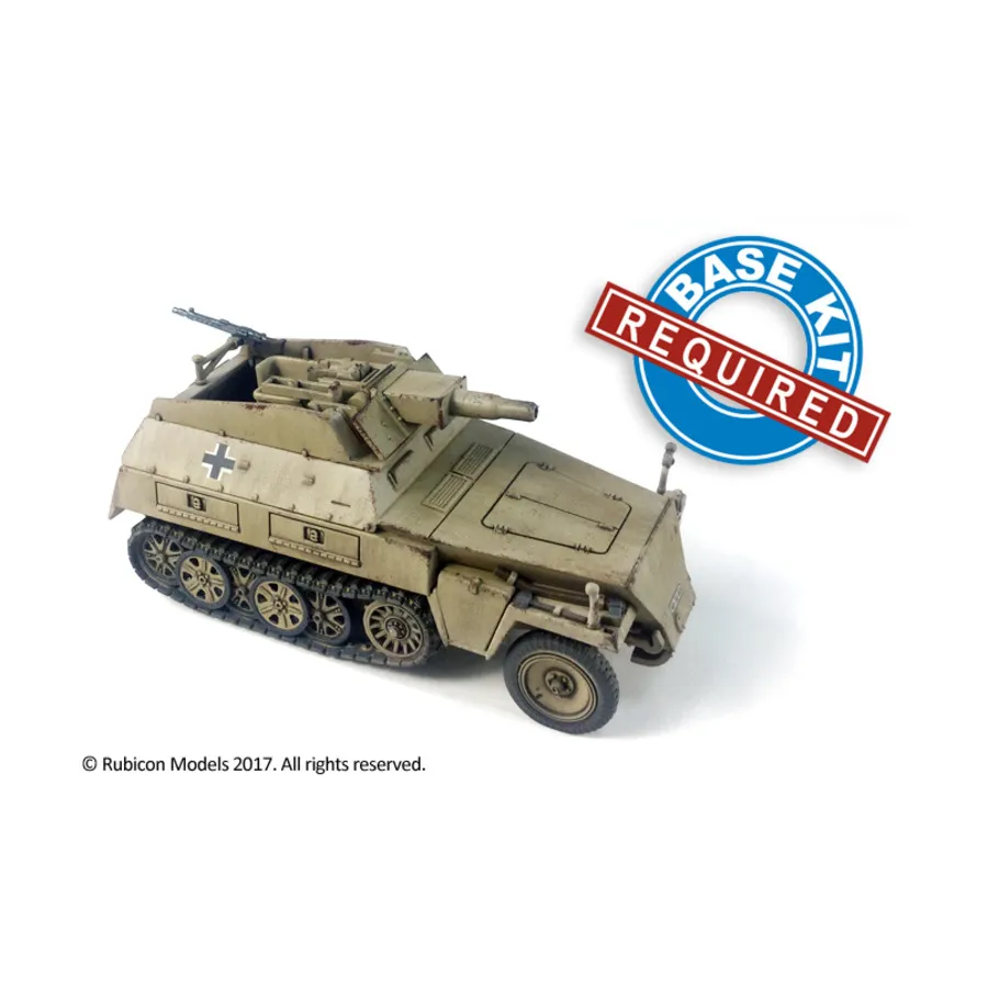 

SdKfz 250/8 и SdKfz 251/9 — комплект расширения, World War II - Germany & Axis (28mm)