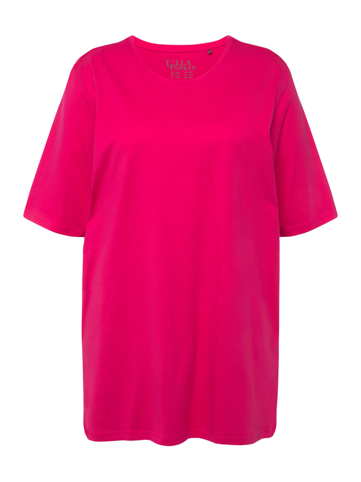 

Футболка Ulla Popken, цвет magentapink