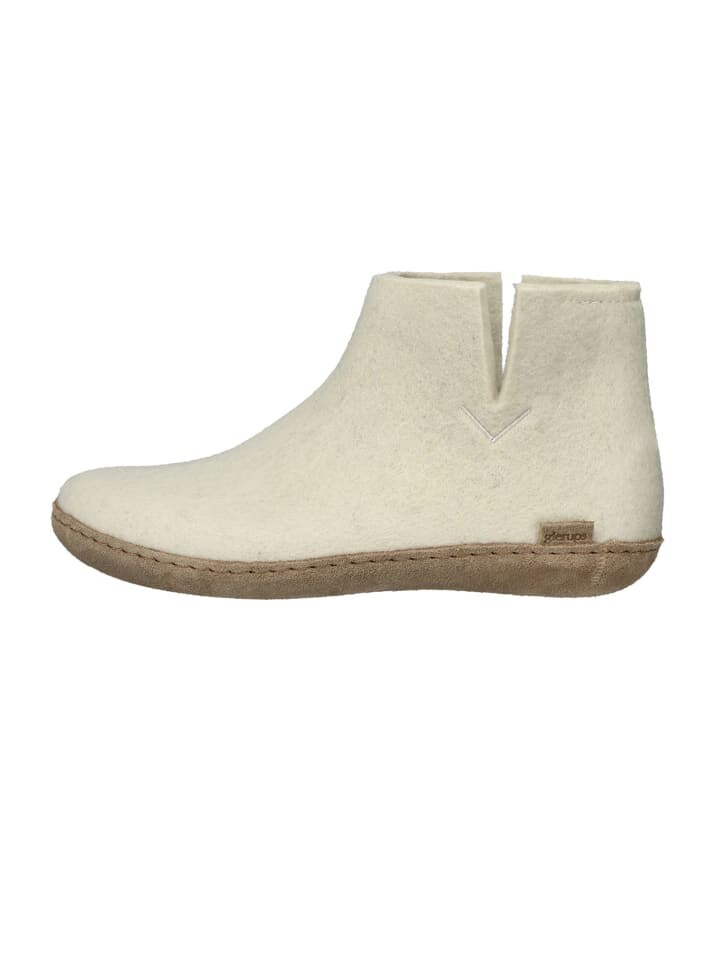 Сабо glerups Boots Ledersohle, белый