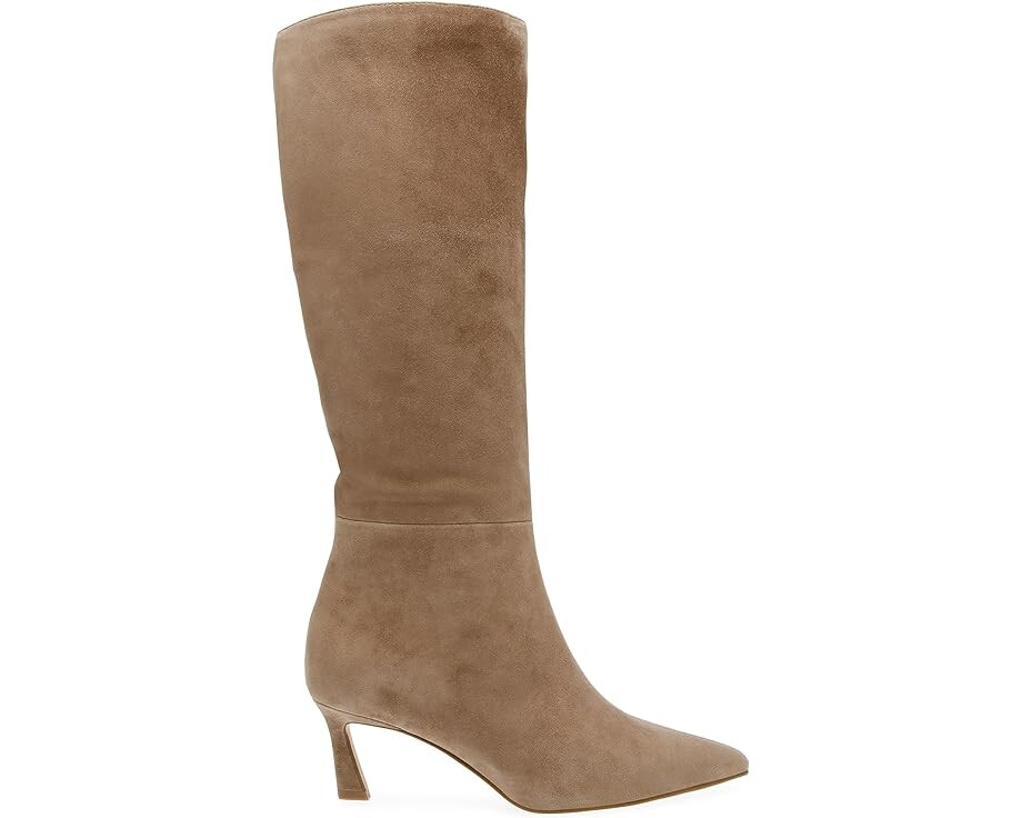 Сапоги женские Steve Madden Lavan с острым носком и на каблуке, бежевый — фото 3