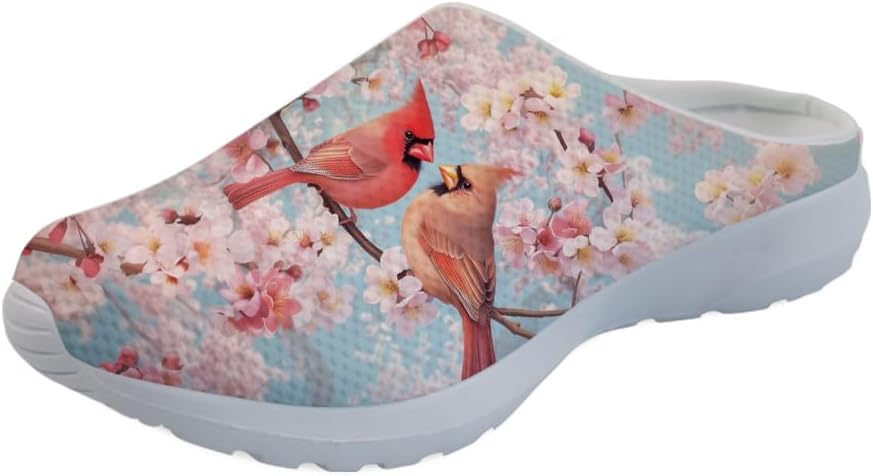 

Женские слипоны-мюли Forchrinse Black Bat Cobweb, мужские садовые сабо, сетчатые прогулочные туфли для повседневной носки, работы и спортзала, красный