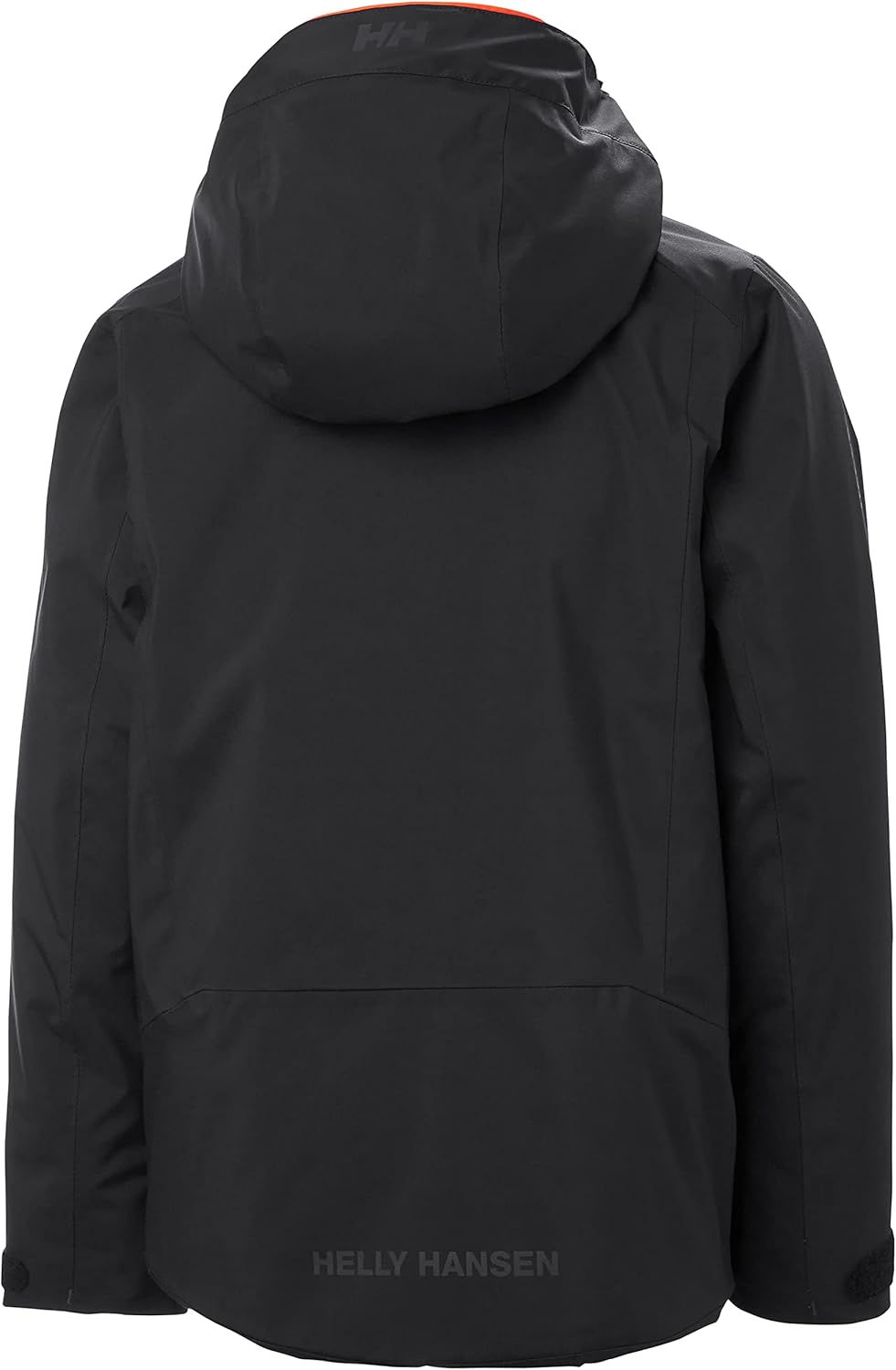 Куртка Helly-Hansen Junior Alpha, водонепроницаемая и ветрозащитная, идеально подходит для детских игр на свежем воздухе, дышащая, унисекс. Helly Hansen, 991 Black — фото 2