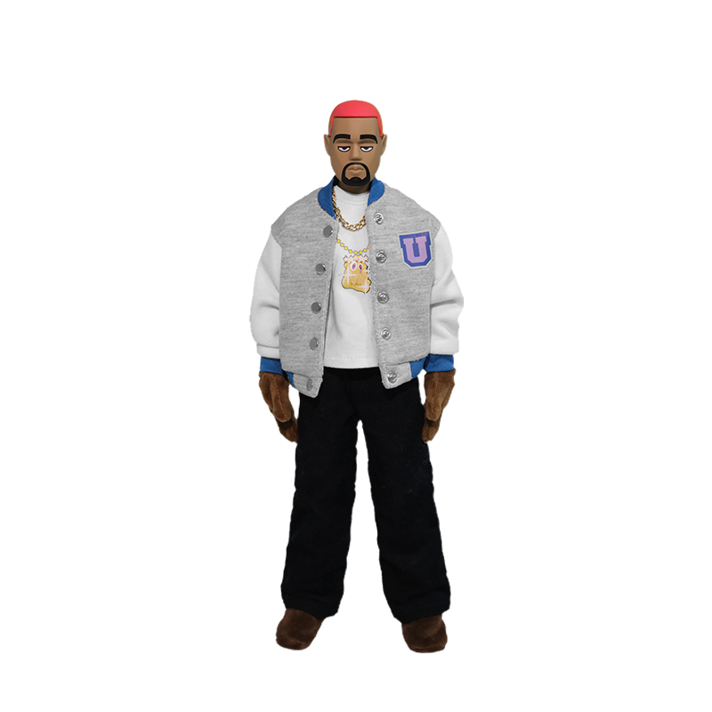 

YE Dropout Bear 1/6 Модная кукла для коллекции GOON, graduation bear plush clothing sets