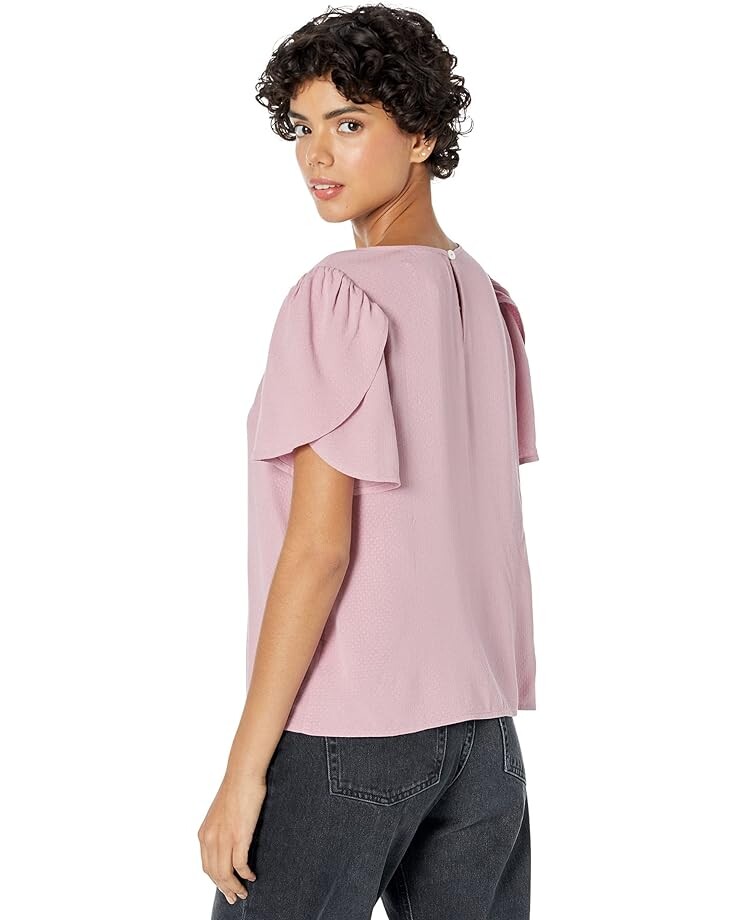 

Топ Saltwater Luxe Elena Short Sleeve Top, цвет Mauve