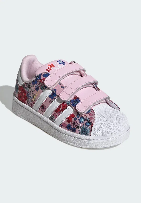 Кроссовки Adidas Originals Liberty London Superstar, прозрачно-розовый/белый/светло-розовый — фото 2