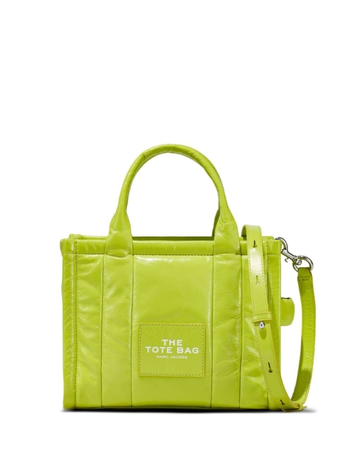 

Маленькая сумка The Shiny Crinkle Tote Marc Jacobs, зеленый