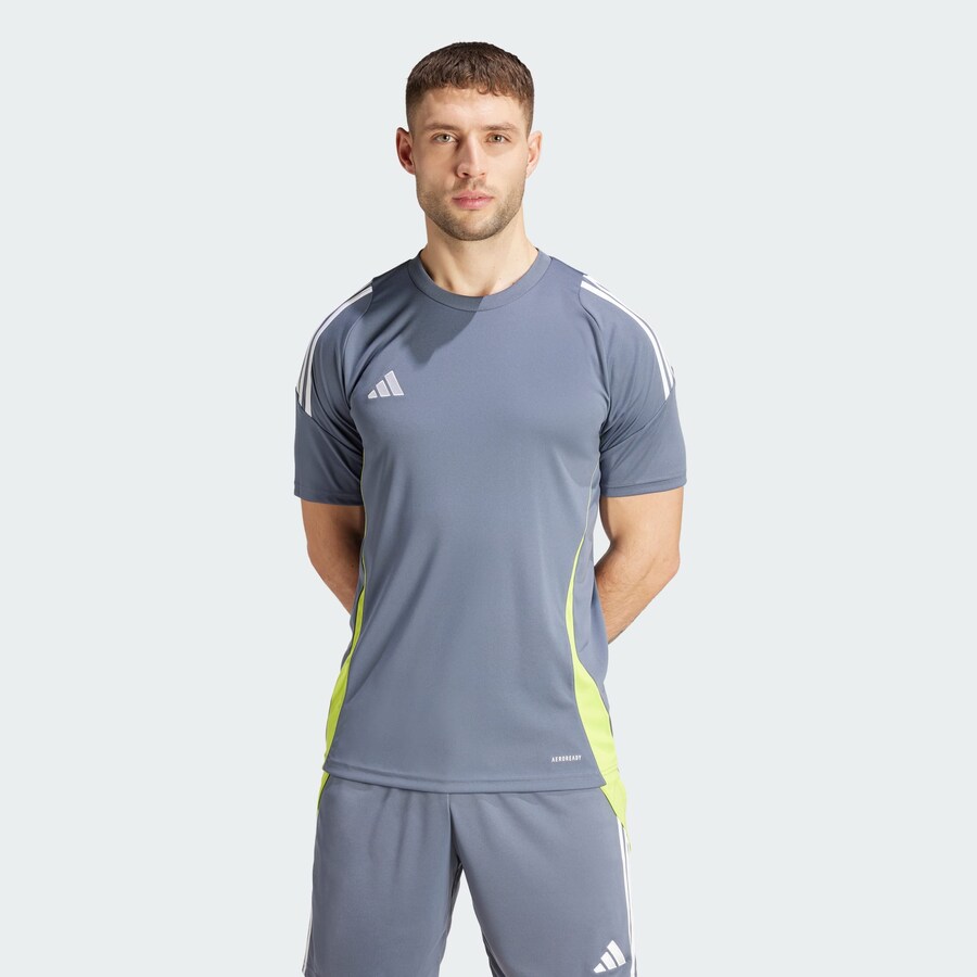 Рубашка для выступлений ADIDAS PERFORMANCE Tiro 24, серый — фото 2