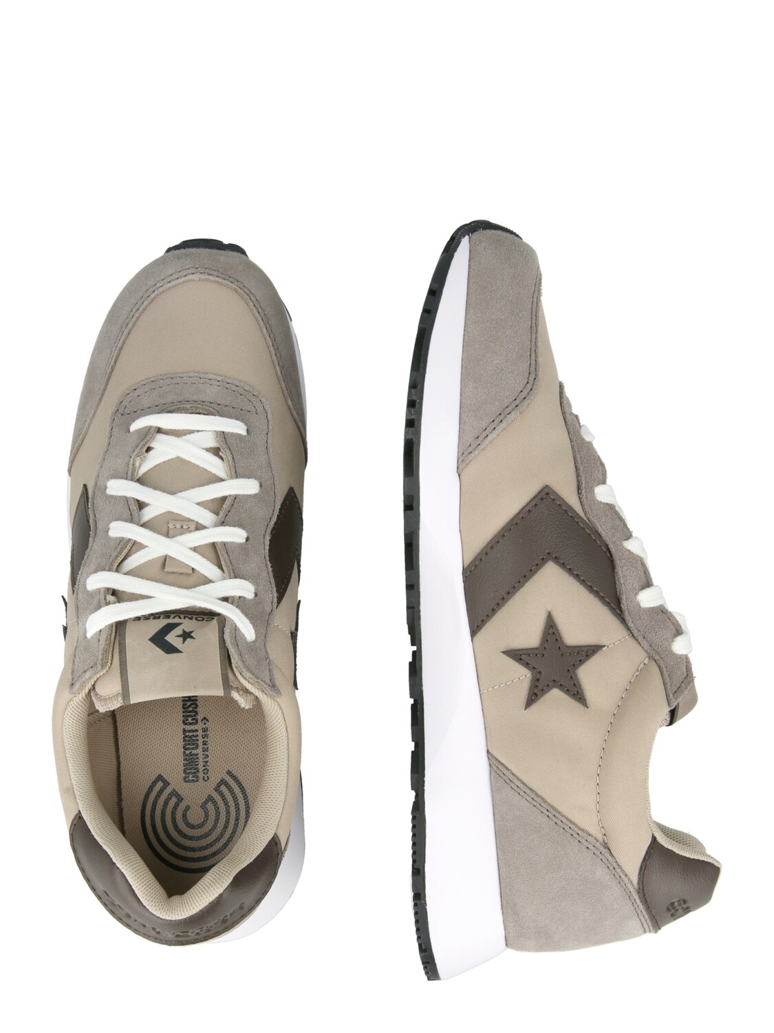 CONVERSE Кроссовки 'OMEGA TRAINER' в светло-коричневом, крапчато-коричневом цвете — фото 2