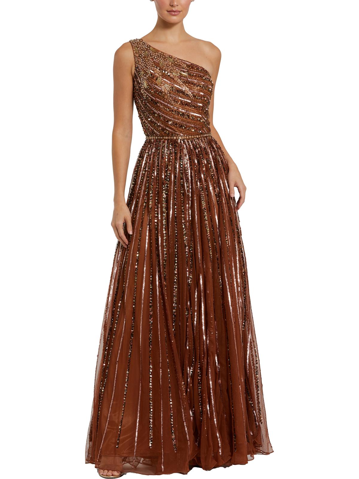 

Женское вечернее платье макси с украшениями Mac Duggal