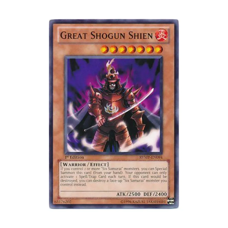 

CCG Великий сёгун Шиен (обычный), Yu-Gi-Oh - Ra Yellow Mega-Pack - Singles