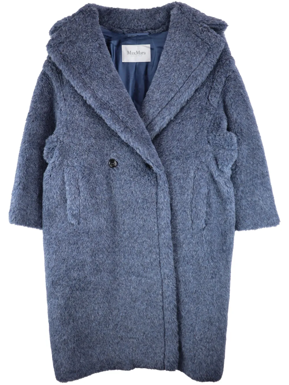 

Пальто из смесовой шерсти MAX MARA, синий