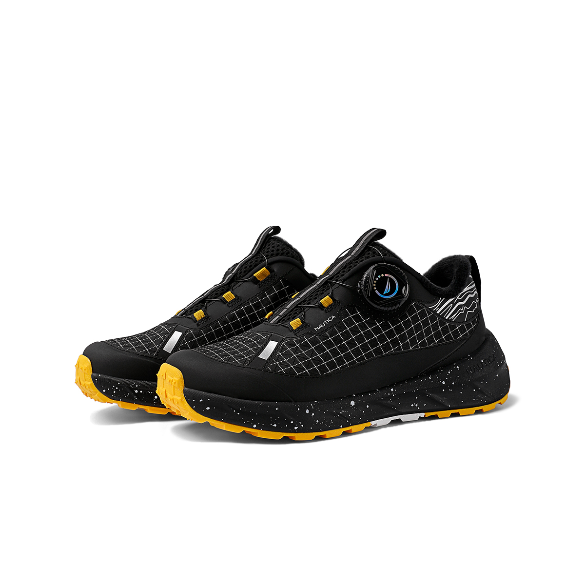 NAUTICA Утепленные ботинки Black Yellow для детей — фото 3