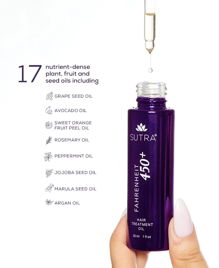 Sutra Beauty Масло для ухода за волосами Fahrenheit 450+, 30 мл — фото 2