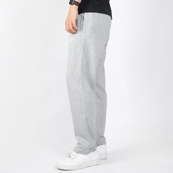 Брюки sportswear nsw club pant oh ft athleisure casual sports breathable long pants light grey Nike, серый — фото 4