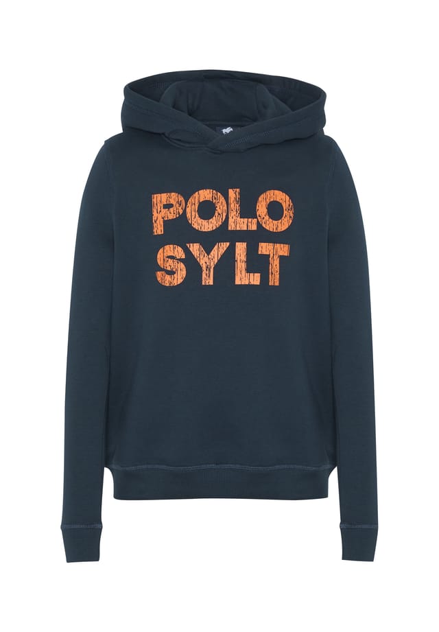 

Толстовка с капюшоном в виде логотипа Polo Sylt, цвет 19-4010 total eclipse