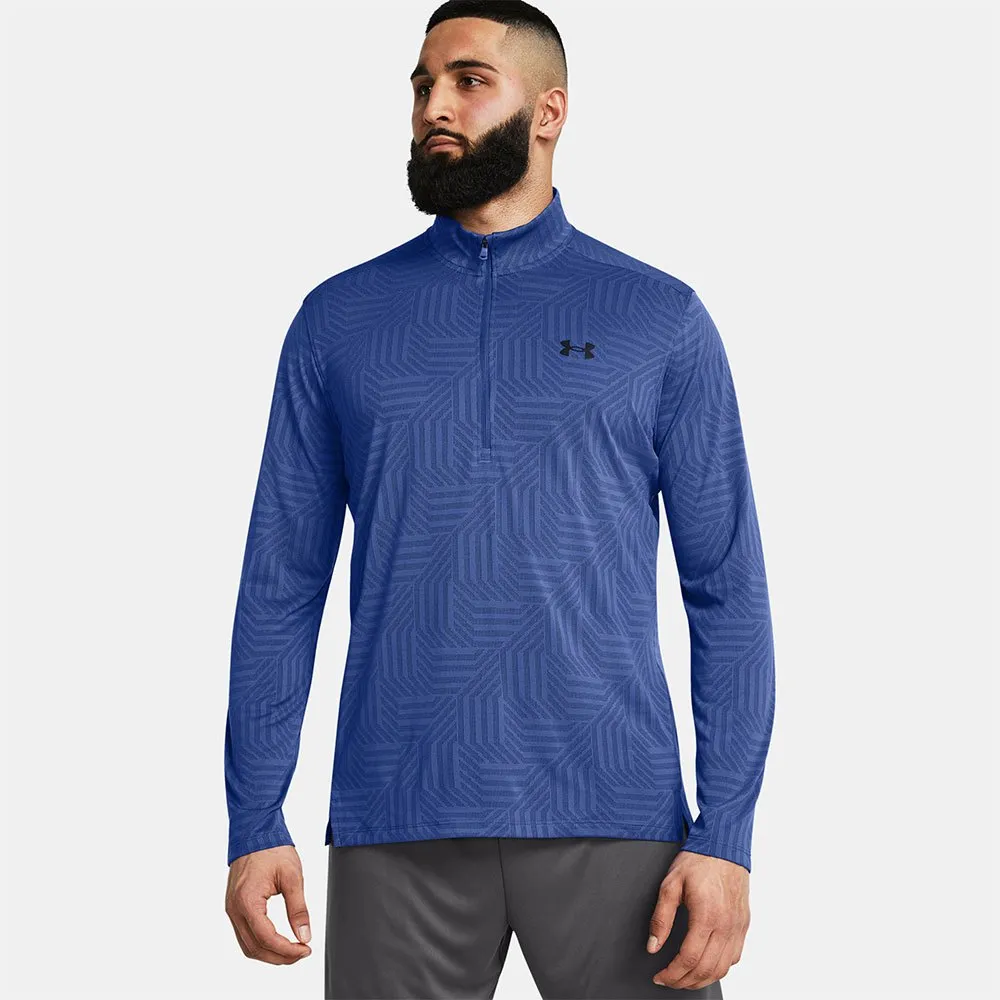 

Толстовка Under Armour Tech Vent Geotessa half zip, синий