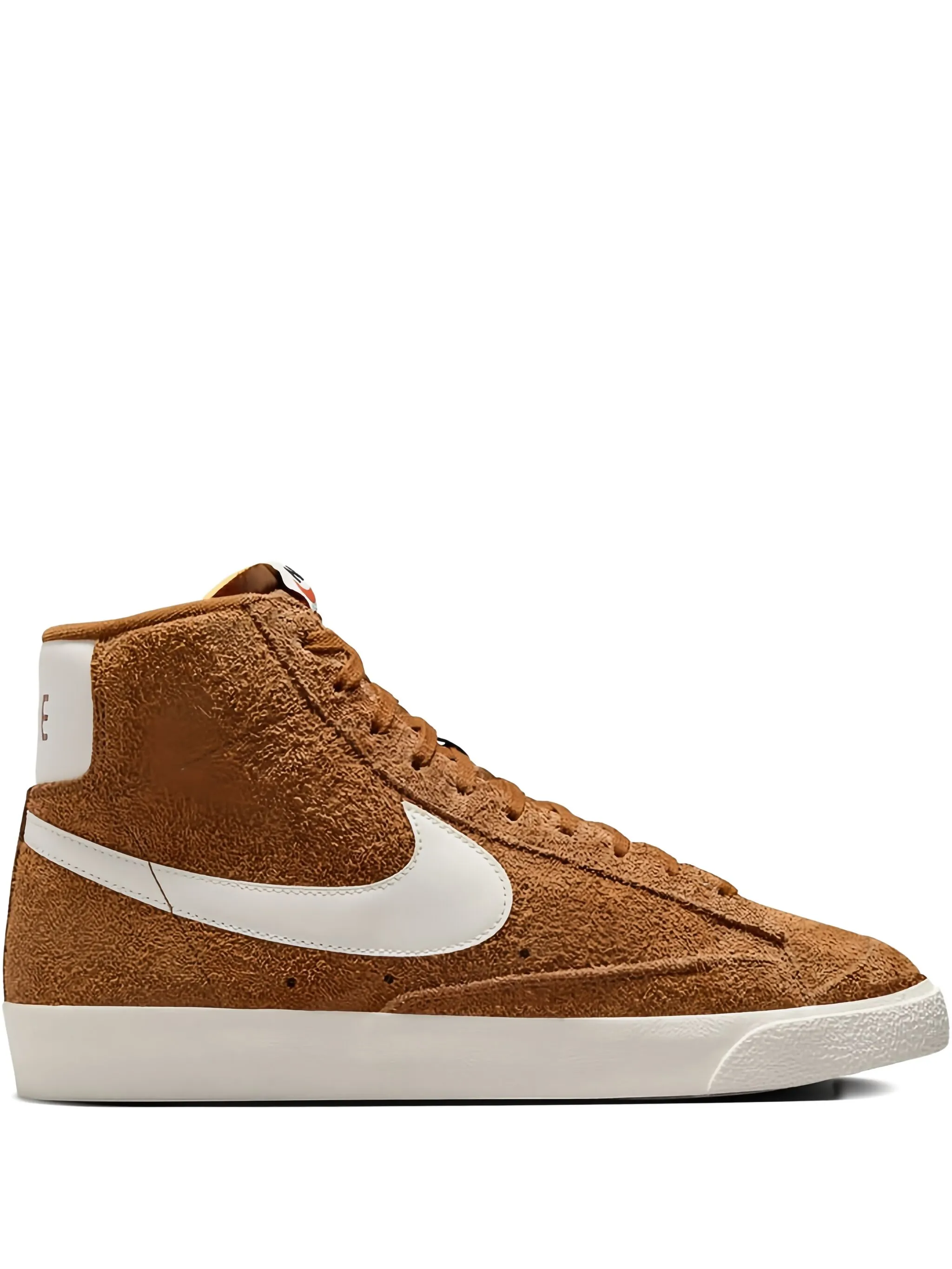 

Кеды Blazer Mid 77 Premium Light British Tan Nike, коричневый