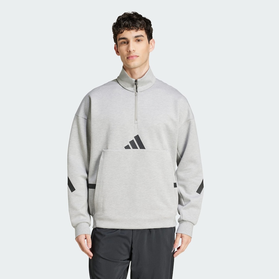 Спортивная толстовка ADIDAS SPORTSWEAR Z.N.E., Mottled Grey — фото 2