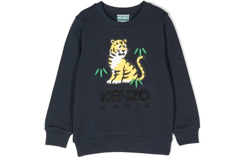 

Детская толстовка Kenzo, темно-синий