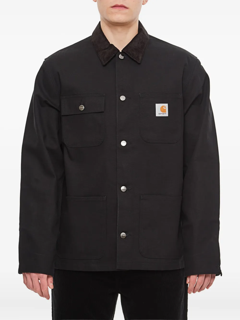 

Куртка Michigan с вельветовым воротником CARHARTT WIP, черный