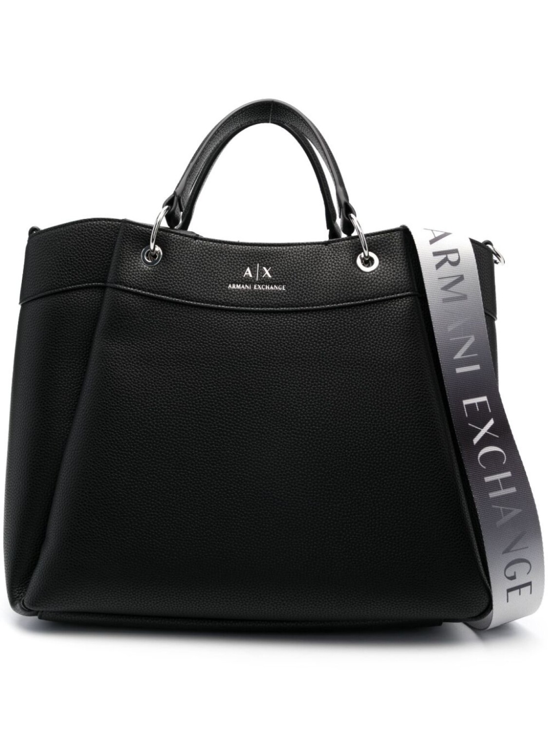 

Armani Exchange сумка-тоут с логотипом, черный