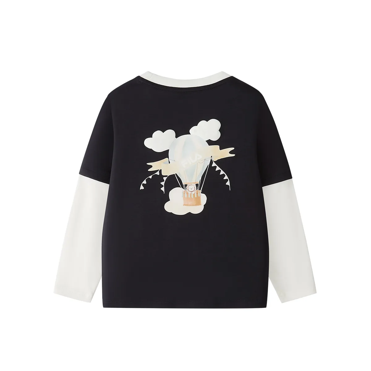 FILA KIDS Детская толстовка с длинным рукавом Legend Blue — фото 3