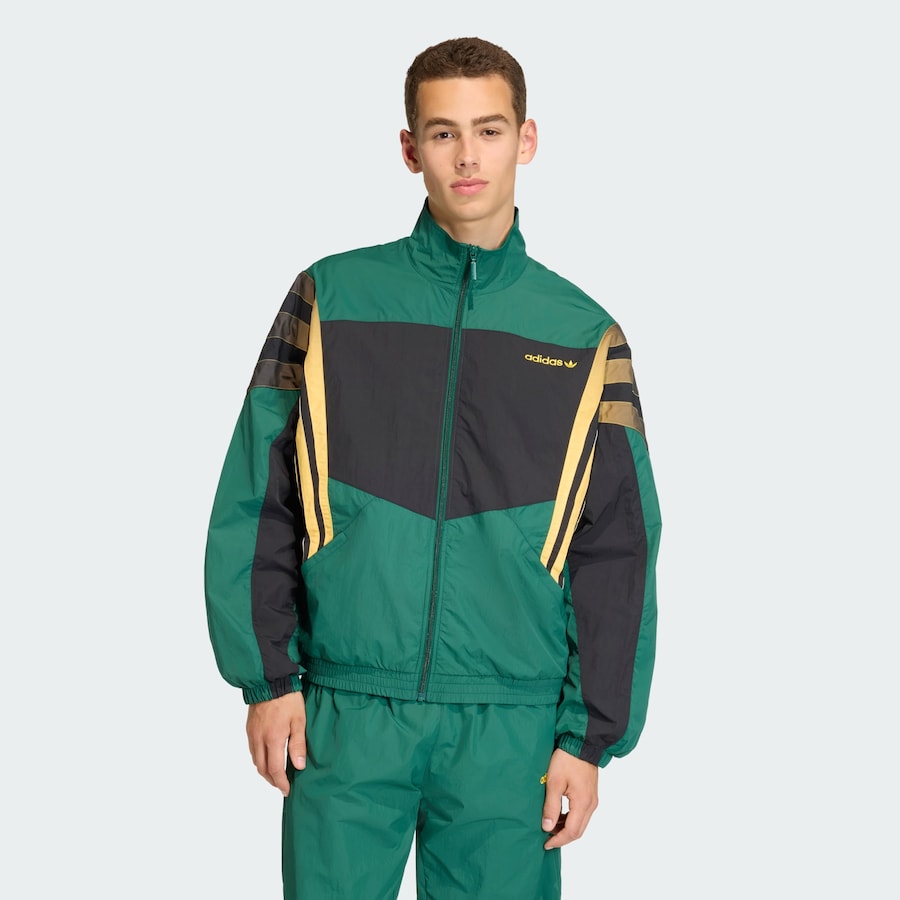 Куртка межсезонная ADIDAS ORIGINALS Santiago, темно-зеленый — фото 2