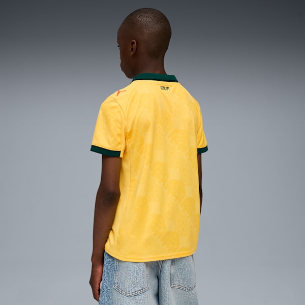 Футболка для больших детей Ac Milan 25/26 Third Replica Puma, желтый — фото 4