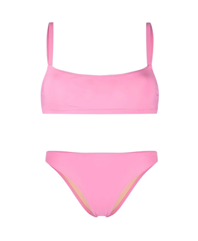 

Бикини с высокой талией цвета фламинго Lido, розовый