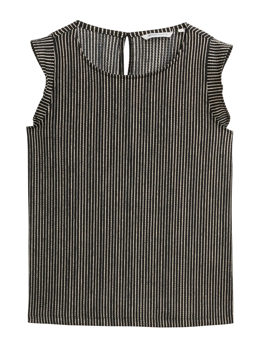 

Блуза TOM TAILOR DENIM, черный