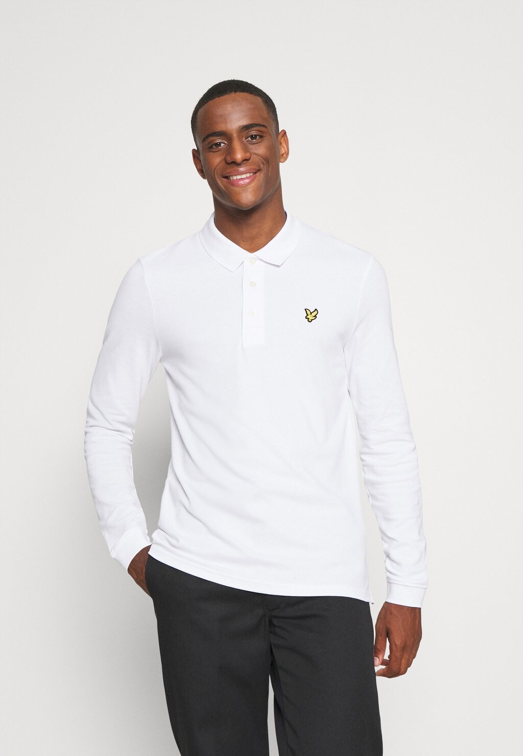 

Рубашка-поло Lyle & Scott, белая, Белый, Рубашка-поло Lyle & Scott, белая
