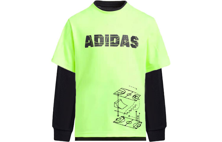 

Футболка GS Adidas, зеленый