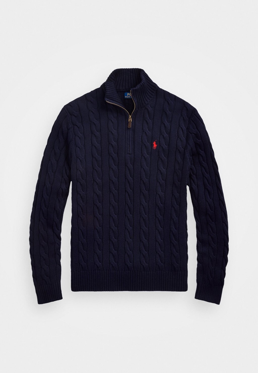 Свитер ДЛИННЫЙ РУКАВ Polo Ralph Lauren, темно-синий охотник — фото 4