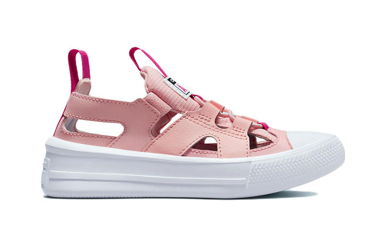 Сандалии (PS) Converse Chuck Taylor All Star Ultra 'Pink White', белый — фото 2