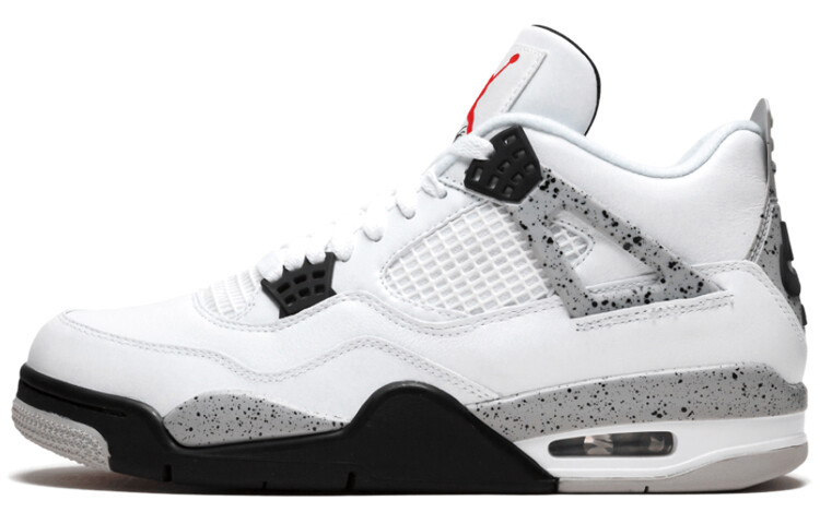 

Кроссовки Jordan 4 Retro White Cement 2016, Серый, Кроссовки Jordan 4 Retro White Cement 2016