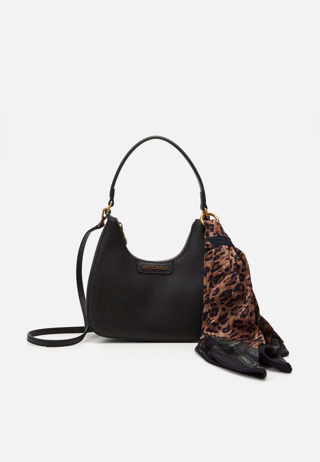 

Сумочка RANGE FOULARD ICONIC LEOPARD Just Cavalli, черный