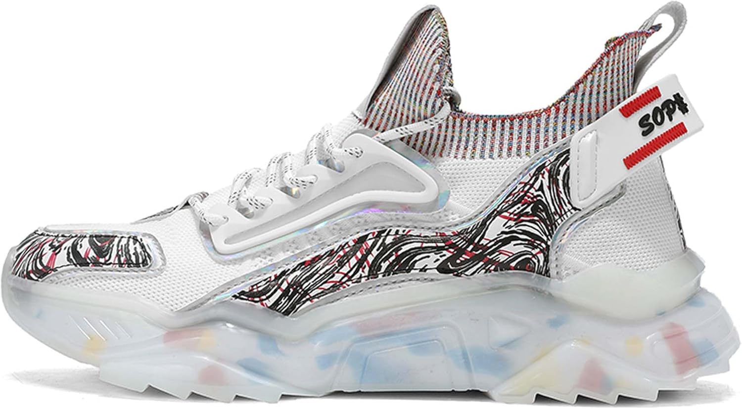 

Мужские кроссовки для бега на доске, спортивные, повседневные, низкие, сандалии для кухни Generic, белый