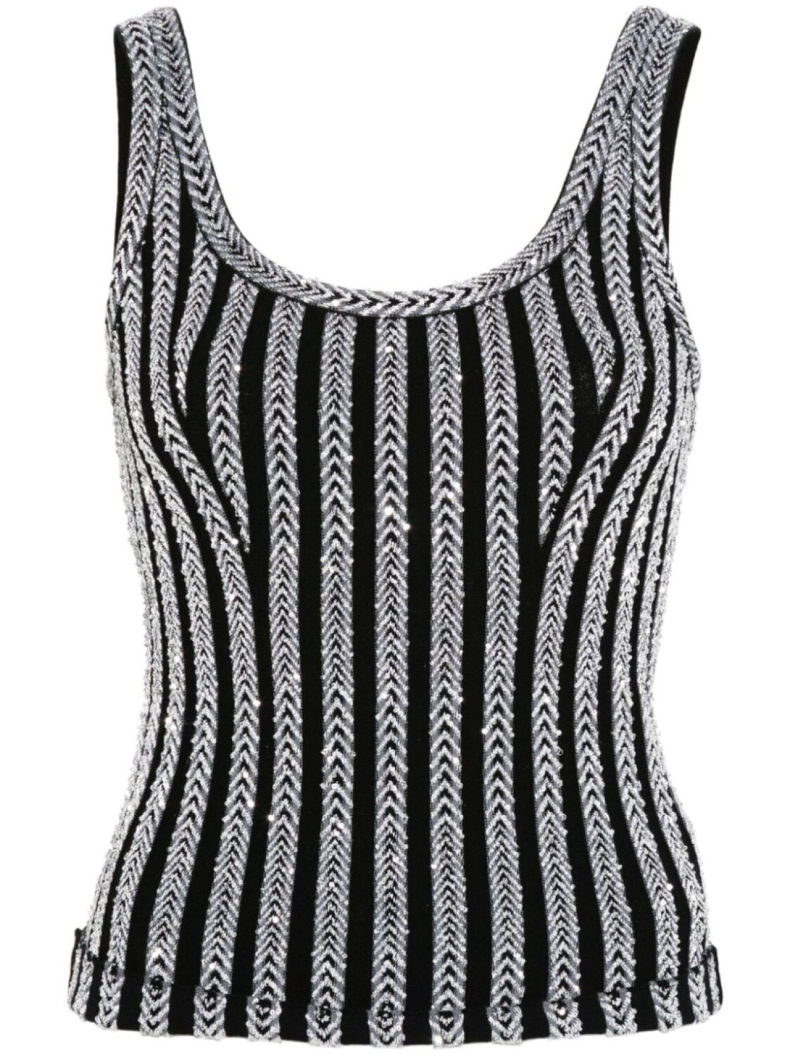 

Missoni топ с пайетками, черный