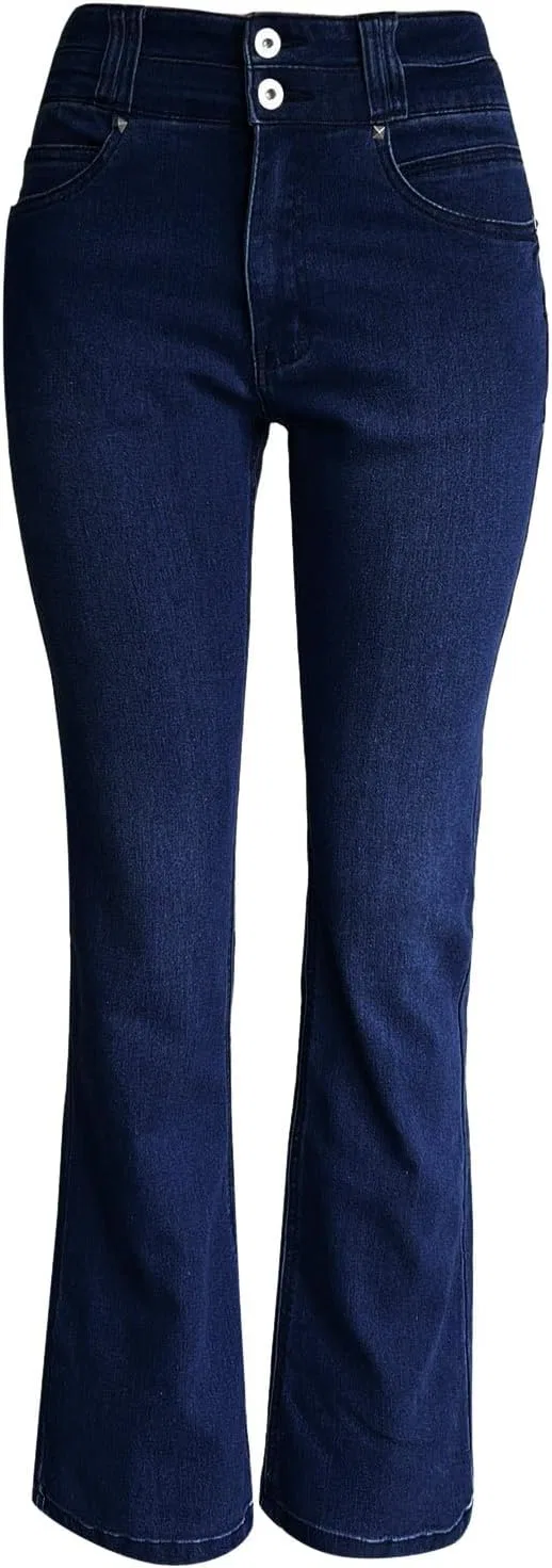 Джинсы stretch baggy Dark Blue — фото 4