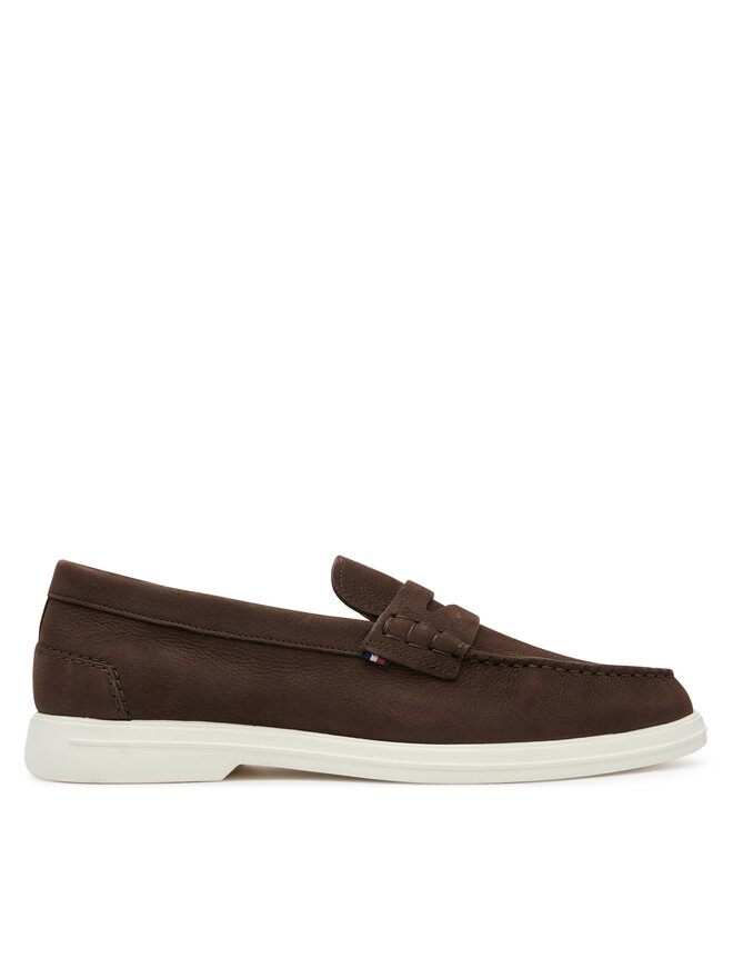 

Мокасины Nubuck P Loafer Fm0Fm05350 Tommy Hilfiger, коричневый