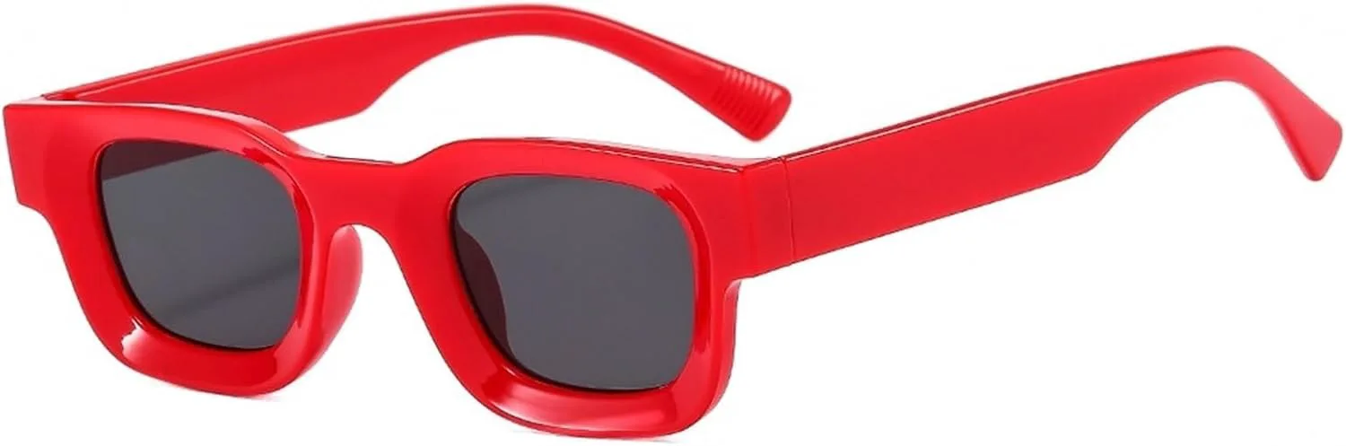 

Солнцезащитные очки для мужчин в маленькой оправе для активного отдыха на природе, отпуска, шопинга, вечеринок, а также женские солнцезащитные очки generic, Red