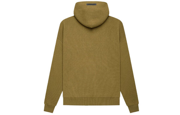 Толстовка Fear of God Essentials FW21 Knit Pullover Logo Hoodie 'Amber', цвет tan — фото 2