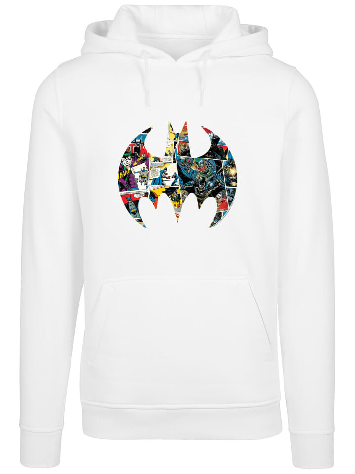 

Худи F4NT4STIC DC Comics Batman Comic Book Logo, белый