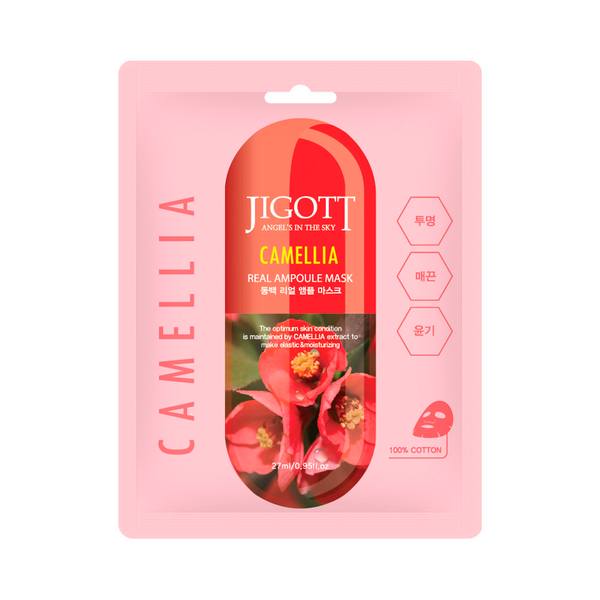 

Тканевая маска для лица, 1 шт. Jigott Camellia